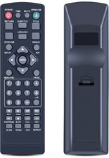 Replacement Remote Control for Scholars Model SCH-DVD-BLK with 2x AAA Batteries