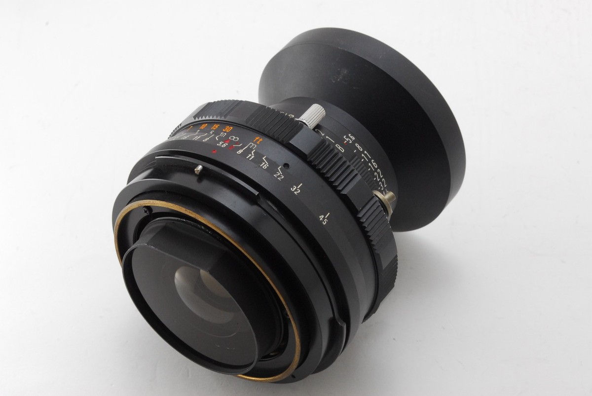 Near MINT] MAMIYA SEKOR P 75MM F/5.6 LENS FOR UNIVERSAL PRESS