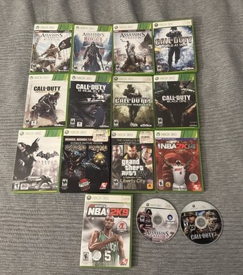 Microsoft Xbox 360 Lot of 15 Mixed Games Tested Working
