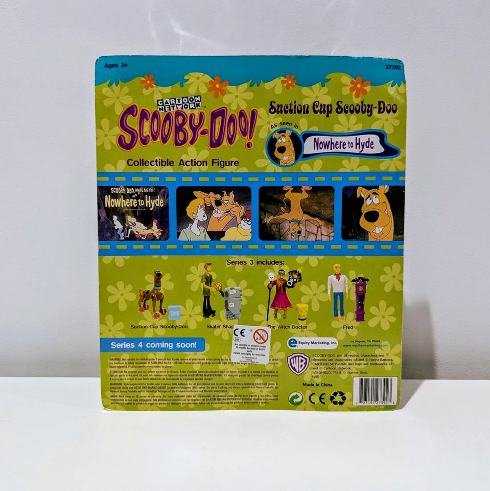 Scooby Doo Figure By Equity Marketing  1999 Cartoon Network Vintage Rare - Image 2 of 2