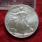 1-ounce 2014 Walking Liberty American Silver Eagle