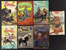 1989 Fantagraphics/BNW Comics Stinz Vol. 1 & 2 Lot of 7! Free Shipping!