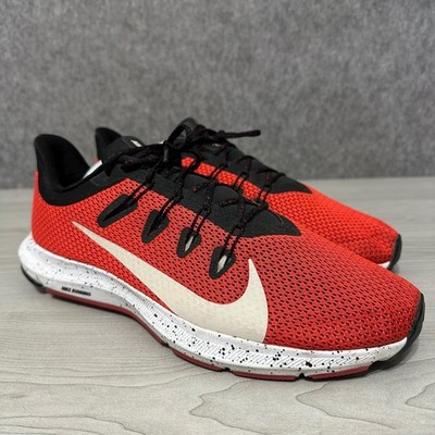 Nike Quest 2 SE Running Shoes Mens 11 Red CJ6185-600 Sneakers Speckled Sole