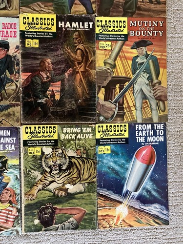 VINTAGE KONVOLUT 20 KLASSIKER ILLUSTRIERTE COMICS BUCH 86-105 50ER-60er JAHRE - Bild 5 von 10