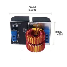 120W Mini ZVS Heating Machine DC 5-12.0V Input Voltage Induction Heater Module