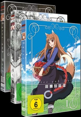 Spice and Wolf - Gesamtausgabe ohne Schuber DVD  *NEU*OVP*