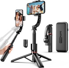 Smartphone Gimbal Stabilizer with Remote Aluminum Extendable Selfie Stick