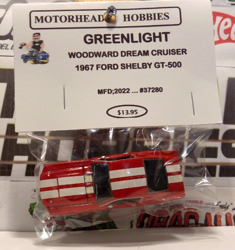 GREENLIGHT 1:64, 1967 FORD SHELBY GT-500, WOODWARD DREAM CRUISER, #37280 - Picture 5 of 5