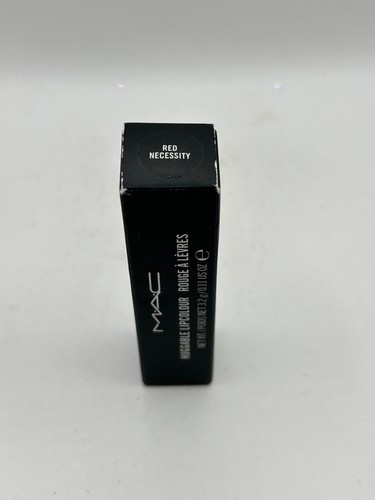 MAC HUGGABLE LIPCOLOUR 3.2G RED NECESSITY (NEW WITH BOX) - Picture 7 of 8