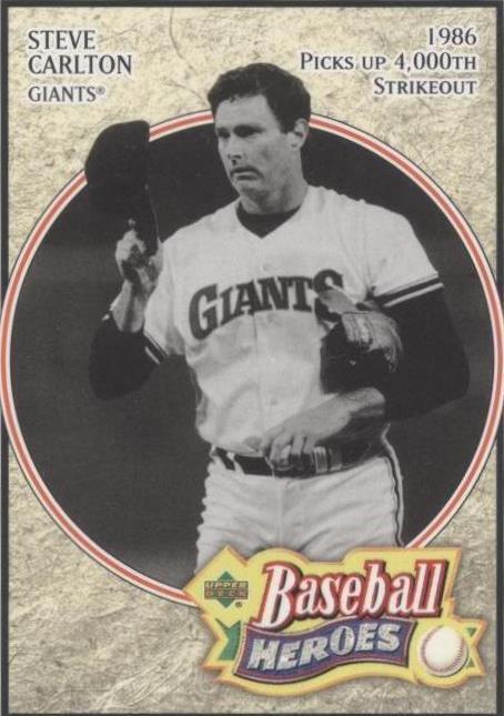 2005 Upper Deck Baseball Heroes - Steve Carlton #79 - 1 of 1