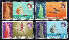 1968 - Bahamas - Olympic Games of Mexico, 4 val. MNH**