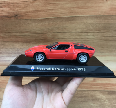 1/43 Scale Maserati Bora Gruppo 4 1973 Red Color Alloy Diecast