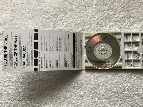 Heart You're The Voice (Live) Barracuda (Live) JAPAN CD TODP-2297, 1991 - Picture 2 of 3