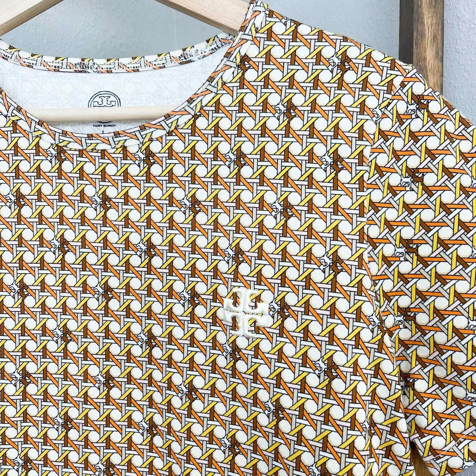 Abito T shirt Tory Burch Basket Weave