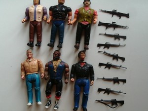 a team action figures 1980s