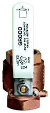 Groco IBV2500 Bronze Full-Flow In-Line Ball Valve IBV-2500