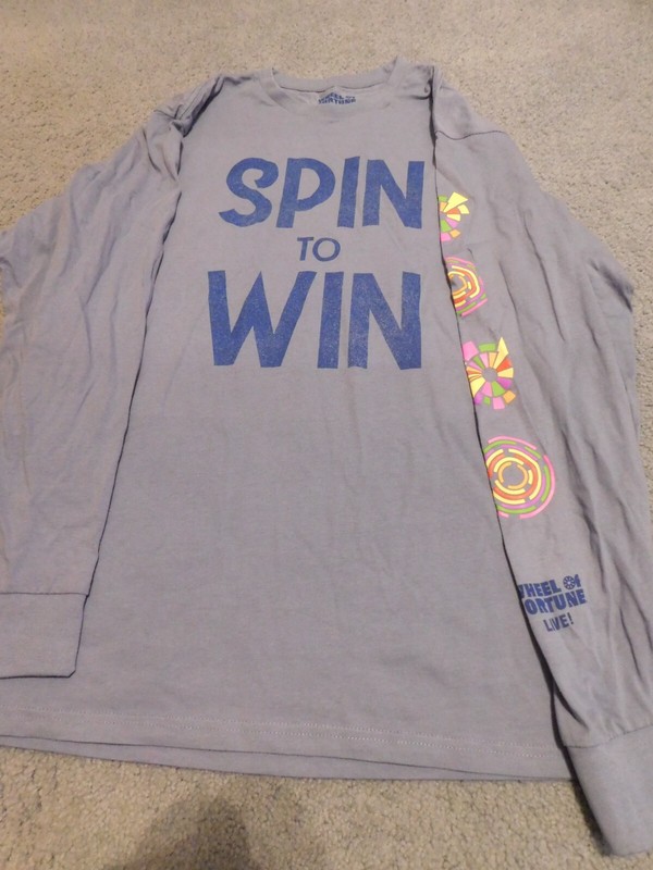 Wheel of Fortune Live Unisex Tee with bag