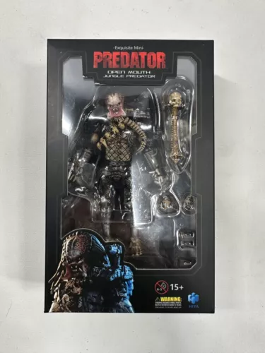 Hiya Toys Exquisite Mini Predator Open Mouth Jungle Predator 4.5" Action Figure