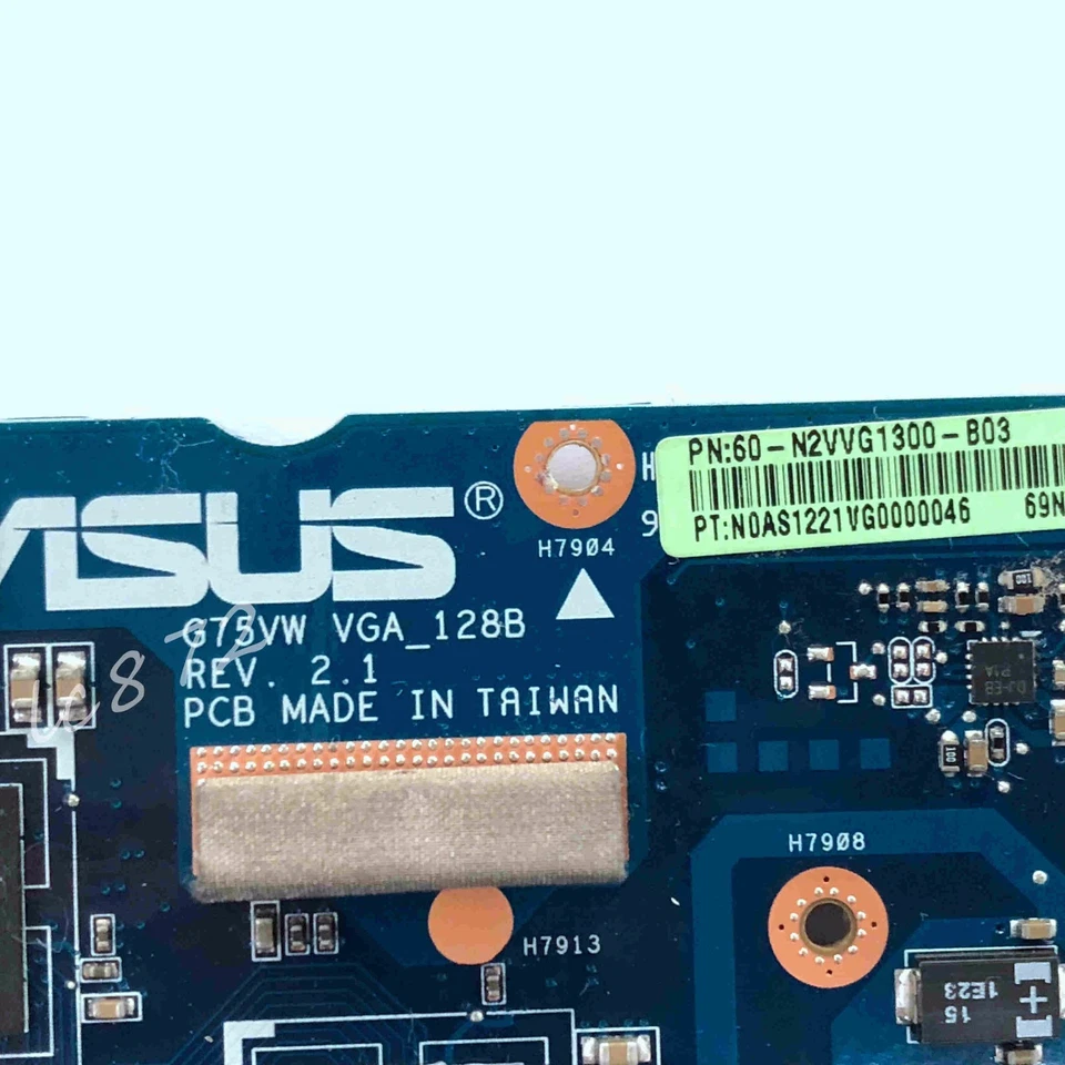 NEW ASUS G75VW VGA_1288 nVIDIA GTX 660M GDDR5 2GB 60-N2VVG1300 Video Card - Image 3 of 3
