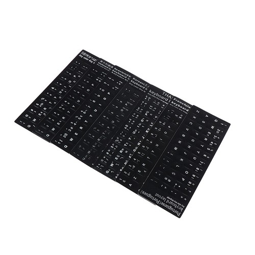 Waterproof Laptop Keyboard Stickers Spanish/French Korean/Thai Keyboard Layo BAZ - Picture 9 of 15
