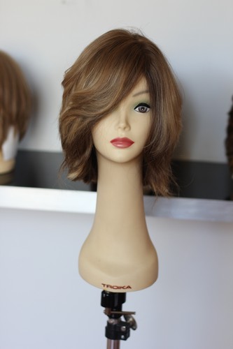 KOSHER BY YAFFA WIGS 100% EUROPEAN VIRGIN HUMAN HAIR 13" LONG - Picture 2 of 7