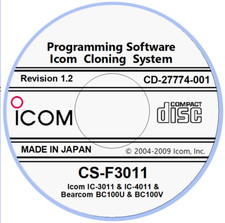 Icom CS-F3011 Rev. 1.2 Software for Icom IC-F3011/F-4011  Bearcom BC100U/BC100V