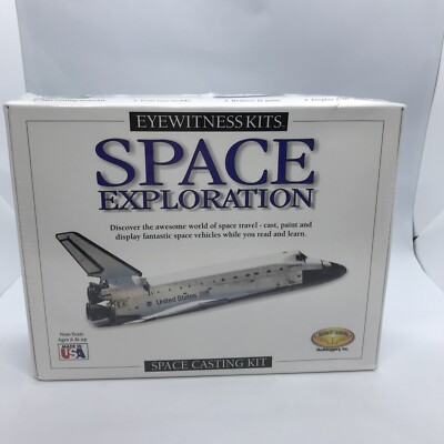 NEW Eyewitness Kits Space Exploration Space Casting  Shuttle FREE SHIPPING