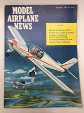1961 Model Airplane News Magazine: Moraine Saulnier 880 Rallye/Free Flight Model