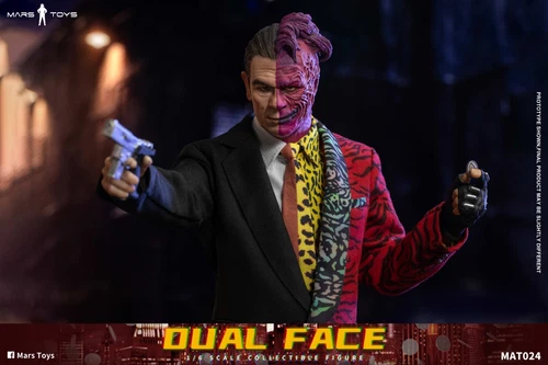 Pre-order Mars Toys MAT024 1/6 Bat Man Forever Dual Face Male Action Figure - Picture 6 of 18