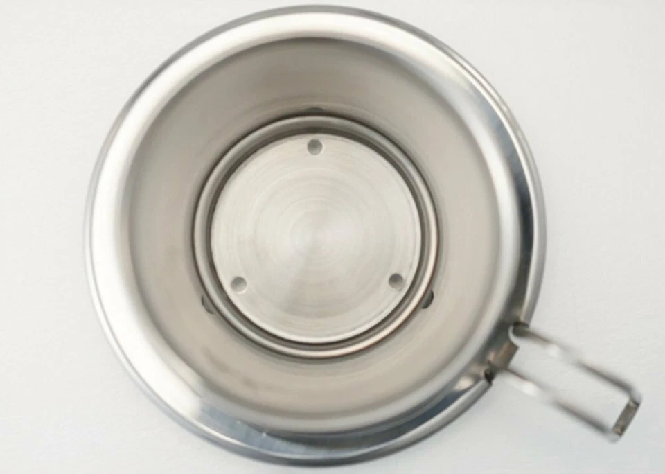 Goteador de café Carita acero inoxidable hecho en Japón dos a cuatro personas para Foto 2 de 4