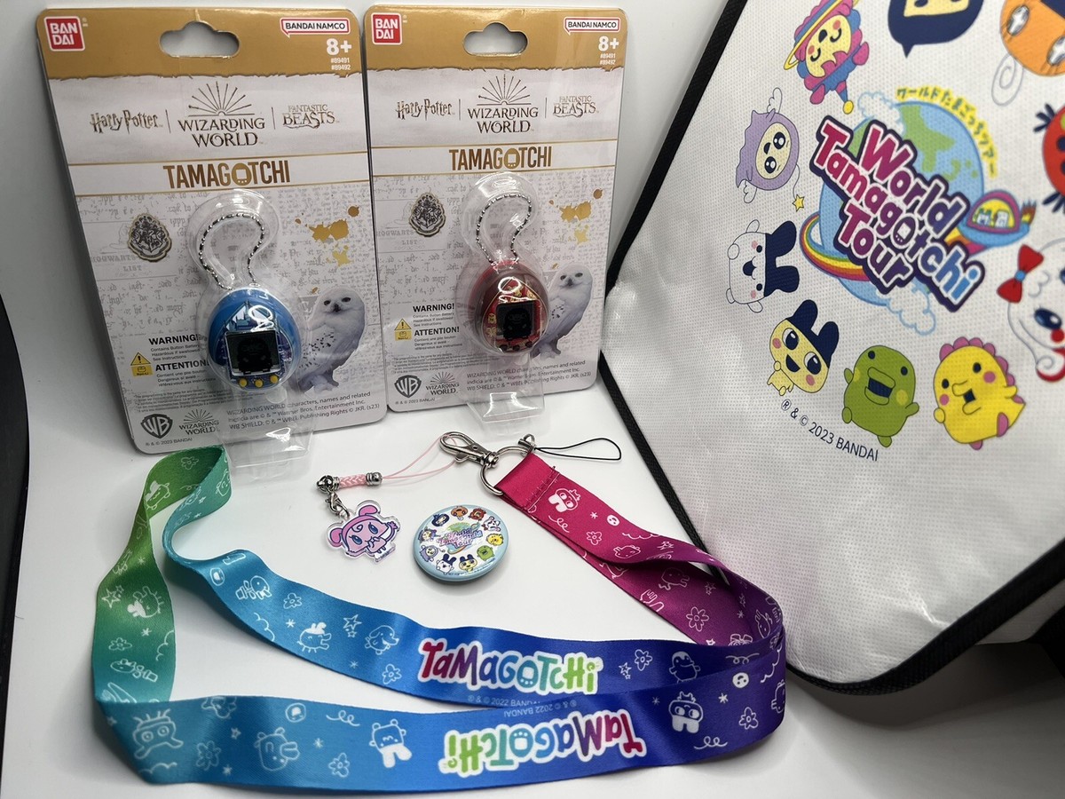 SDCC 2023 Wizarding World Beasts Harry Potter Nano Tamagotchi Red