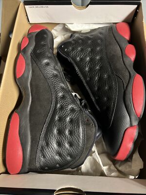 NIKE Air Jordan 13 \'Bred\' 2014 Sneakers Size 11 Air Jordan 13 GS Dirty Bred - Dec 2014 - 414574-033  main image 3