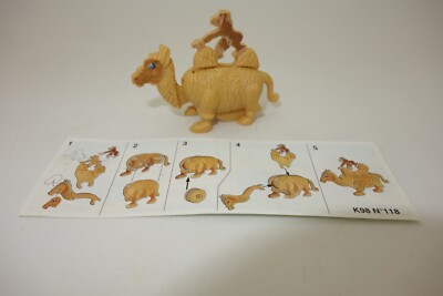 Kinder Serie Tiere mit Reitern, Affe/Kamel K98N 118 mit BPZ