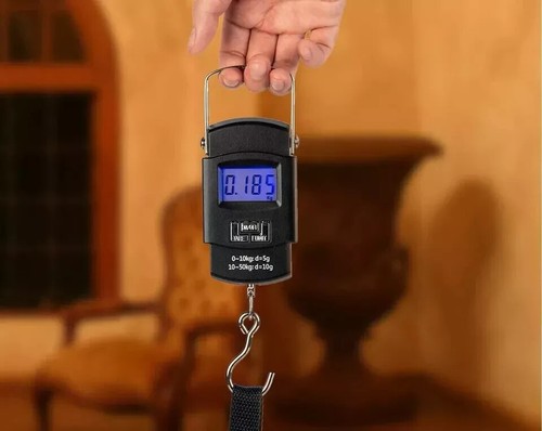 Electronic Luggage Weighing Scale Portable Digital Hanging Handheld Travel Bag - Picture 5 of 7