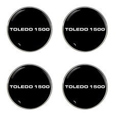 Triumph Toledo 1500 Logo Self Adhesive Set of 4 Gel Wheel Centres