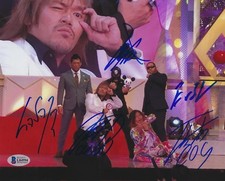 Tetsuya Naito + Signed 8x10 Photo BAS COA New Japan Los Ingobernables de Japon 2