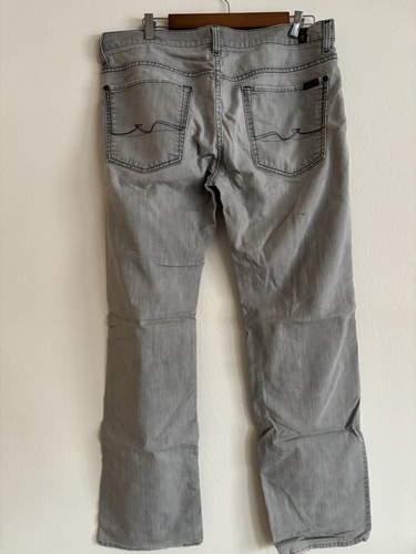 7 For all Mankind Jeans Mens 36 X 32 Austyn Relaxed Straight Stretch - Picture 10 of 22