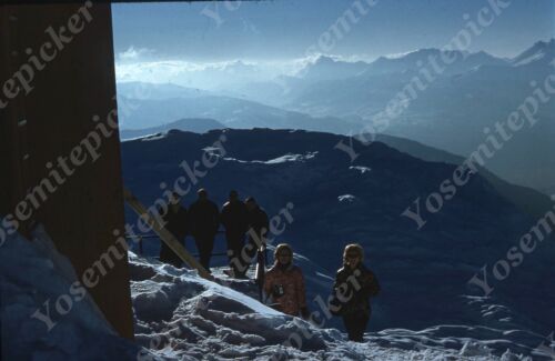 sl46 Original Slide années 1960 Del Rubio Triplet France Haut de Montagne 886a - Photo 1 sur 1