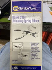 NapaKD Service Tools,Part#3351, Brake Shoe Retaining Spring Pliers, Made in USA