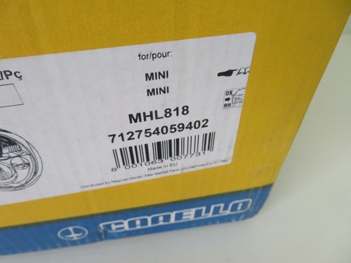 OS RH DRIVER HEADLIGHT 712754059402 MAGNETTI FOR BMW MINI 2001-2006 #RMS - Picture 7 of 7