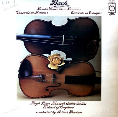 Bach / Virtuosi Of England - Double Concerto In D Minor, S. 1043 LP 1984 .