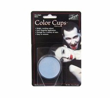 MEHRON MOONLIGHT WHITE COLOR CUP OIL BASED GREASE PAINT MAKEUP