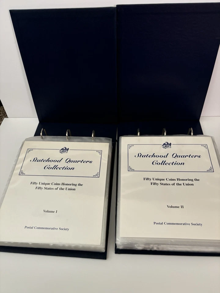 Statehood Quarters Collection Volumes 1 and 2 Postal Commemorative Society - Image 2 of 4