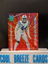 2024 Panini Donruss Elite Zaire Franklin Red Aspirations Indianapolis Colts /875