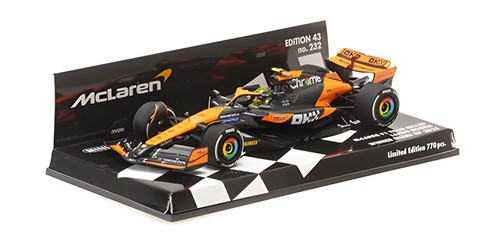 1:43 MINICHAMPS Mclaren F1 Mcl38 #4 Season 2024 Lando Norris 537244404 Model