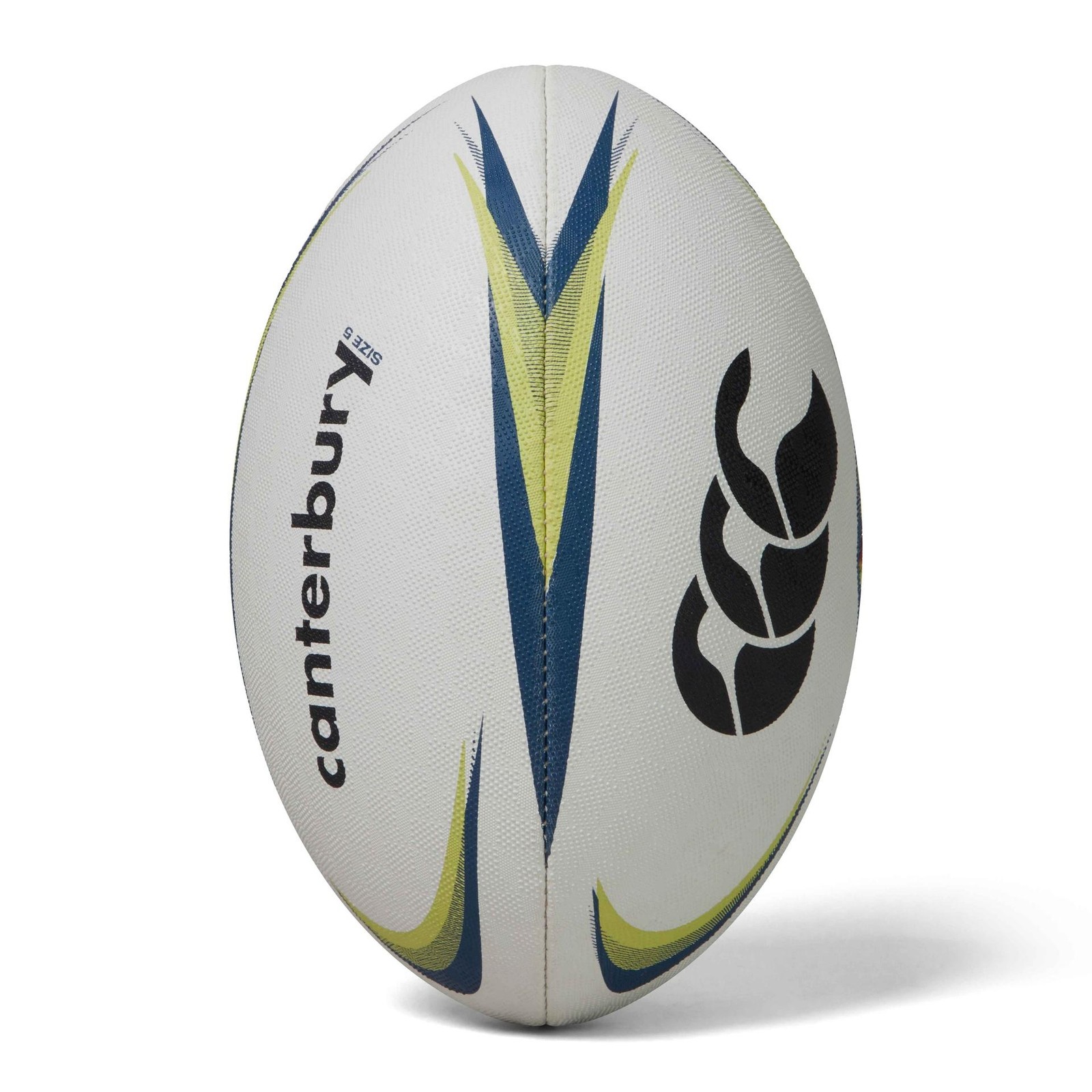 Canterbury Mentre Rugby Ball 4 White/Lime/Blue 4 White/Lime/Blue