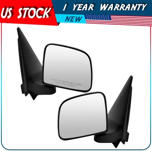 Door Mirror LH&RH Side Manual For 1995-05 Mazda Ford Ranger Pickup FO1321156