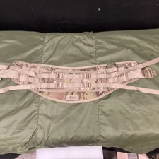 USGI MULTICAM/OCP MOLLE II Molded Waistbelt for Large Rucksack GOOD Condition