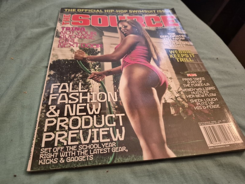 THE SOURCE magazine Trina Webbie Pras Diplomats Wendy Williams Sheek Louch