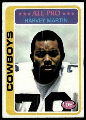 1978 Topps Harvey Martin #110 BUY 3 GET 1 FREE